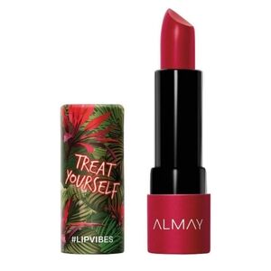 3 x Almay Lip Vibes Cream Lipstick with Shea Butter, Treat Yourself